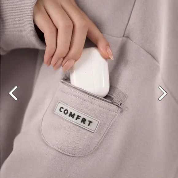 Comfrt Travel Essentials Viral Weighted Hoodie - Picture 4 of 7